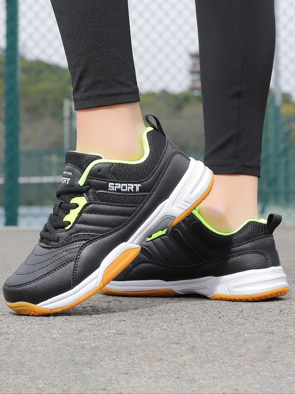 Badminton Men's Non-Slip, Breathable, Lightweight Sports Competition Training Table Shoes, Tennis Shoes_vogvips.com