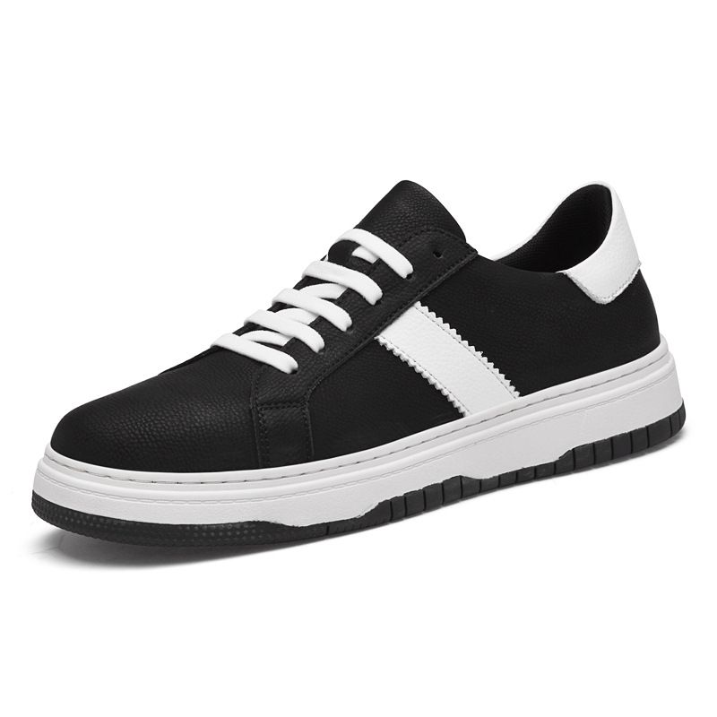 Men's Board Shoes Leather Surface Casual Shoes Men's Large Size Men's Shoes Board Shoes_vogvips.com