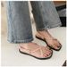 Roman-style Women's 2026 Summer New Model, Outdoor Wear, Non-slip, Trendy Hollow-out Flat PVC Thong Sandals For Women_vogvips.com
