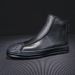 Leather Casual Leather Shoes Korean Version One-pedal Leather Boots Martin Boots Men's Leather Boots_vogvips.com