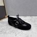 Retro Leopard Print Patchwork German Training Shoes 2026 Leather Belt Lace Up Women's Versatile Flat Casual Sneakers_vogvips.com