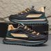 Men's Casual Low-Top Sneakers With Thick Sole - Lightweight Fashion Loafers For Everyday Wear Loafers Versatile Fashion Casual Men's Sneakers_vogvips.com