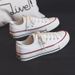 1970'S Canvas Women's Spring/Summer New Student Korean Edition Ulzzang Harajuku Taro Purple Board Shoes Trend_vogvips.com