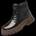 Outdoor Casual Thick Soled High Top Shoes Workwear Retro Martin Boots_vogvips.com