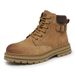 European Warm Series Men's Martin Autumn Winter 2025 New Outdoor Sports Casual Motorcycle Desert High Top Yellow Boots Men_vogvips.com