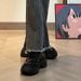 British Style Thick-Soled Women's Leather 2025 New Spring Versatile Black JK Loafers Platform Shoes Ins Trend_vogvips.com