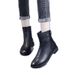 2025 Autumn Winter New Wom's Martin British Style Fashion Versatile Fleece Lined Warm Stylish Slim Short Boots For_vogvips.com