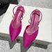 Baotou For Women 2023 New Summer Simple Pointed Toe Square Sandals High Heel Thin Strap Fashion Women's Single Shoes_vogvips.com