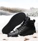 High-top Board Shoes Men's Shoes Sports Boots Top Layer Cowhide Leather Shoes Large Size_vogvips.com