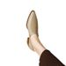 Spring 2025 New Black Middle Deep Mouth Sh, Thick Heel Anti Slip Pointed Apricot, One Step Stepping Women's Single_vogvips.com