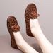 2025 New Fashion Versatile Leopard Print Loafers Sole Soft Surface Slip-On Mom Lightweight Comfortable Casual Shoes_vogvips.com
