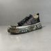 Drip Glue Thick Soled Trendy Board Shoes, Genuine Leather, Versatile, Color Blocked, Men's Casual Shoes_vogvips.com