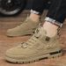 European Warm Series Martin 2025 Spring New High-top Work Boots British Style Men's Outdoor Thick-soled Casual Sports Trend Shoes_vogvips.com