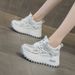 GKTINOO Hollow Sandals Rhinestones Fashion Lightweight Luxury Women Chunky Sneakers Female Summer Height Increasing_vogvips.com