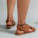 Women's Slippers New Plus Size Shoes With Cross Flat Sandals, Women's Style Wide Strap Open Toe Beach Slippers_vogvips.com