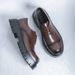 ShoeVault Cross-Border Plus Size Spring And Autumn New Leather Fashion Thick-Soled Derby British Style Trendy Men's Shoes_vogvips.com
