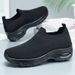 Women's Casual Shoes Women's Shoes One-pedal Lazy Shoes Flying Woven Breathable Mesh Shoes Soft-soled Women's Single Shoes_vogvips.com