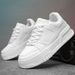 Men's 2024 New Casual Small White Korean Version Trendy Sports Men's Bread Shoes, Niche Board Shoes_vogvips.com