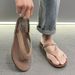 Women's Summer Fashion Korean Style Solid Color Flip Flops Flat Sandals For Outdoor Wearing Indoor Home Beach Slippers For Women And Men_vogvips.com