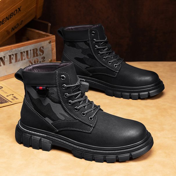Non-slip Outdoor Sports Men's Shoes Casual Shoes Platform Heightening Dad Shoes Trendy Shoes_vogvips.com