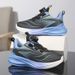 Children's Sports Shoes New Mesh Breathable Boys Student Special Running Shoes Lightweight Girls Campus Rotating Buttons_vogvips.com