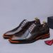 Regal Footwear Three-Joint Business Cowhide Genuine Large Size Formal Glossy Patent Leather Men's Shoes_vogvips.com