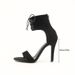Women 2024 New Summer Fashion Belt Buckle Thin High Shoes Open Toe Club Party Ladies Dress Heels Sandals_vogvips.com