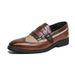 2025s Large Business Size 38-46 Men's Slip-On Loafers British Formal Leather Shoes_vogvips.com