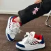 Thick Soled Round Toe Lightweight Board Mesh Comfortable And Breathable Fashionable Casual Dad Shoes_vogvips.com