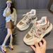 Fleece Dad Shoes Schoolgirl Sports Platform To Keep Warm And Casual_vogvips.com