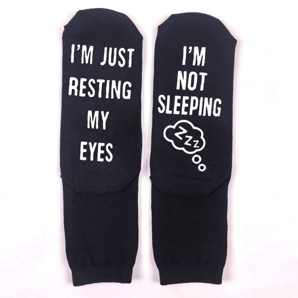 mid tube cotton socks with anti slip rubber soles_vogvips.com