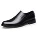 Men's Shoes Men's Derby Shoes Pointed Lace-up Men's Shoes Dress Style Casual Leather Shoes_vogvips.com
