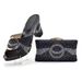 Hot Drill High Thick Heels Casual With Hand To Wear European And American Fashion Shoes Bag Set_vogvips.com