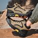 Shrimp Skin Work Shoes For Men, Mid-Top Fleece-Lined Outdoor Hiking Shoes, Men's Anti-Slip Large Size Sports Shoes_vogvips.com
