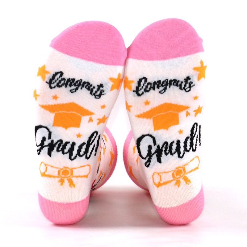 Socks long casual sports cotton socks sole letter jacquard creative socks_vogvips.com