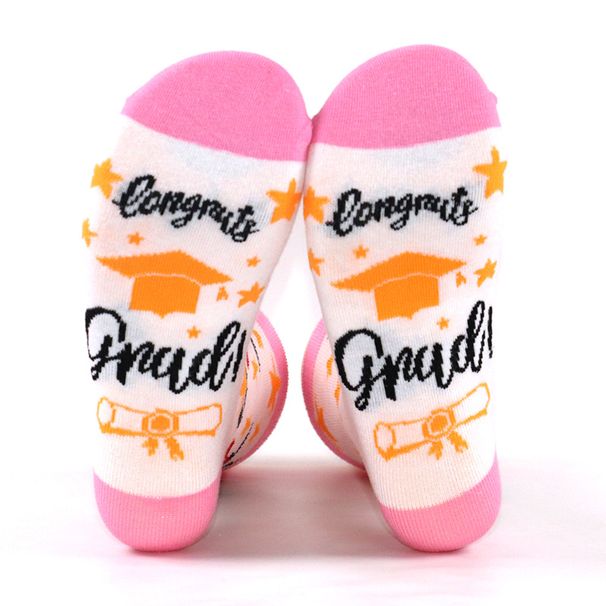 Socks long casual sports cotton socks sole letter jacquard creative socks_vogvips.com