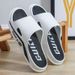 ShoeVault Men's Outdoor Thick-Soled Indoor Home Deodorant Non-Slip Household Bath Couple Sandals Women's Summer Slippers_vogvips.com