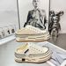 Thick Sole Heightening Closed-Toe Half Slippers For Women, Light Luxury High-End Outdoor Casual Beggar Canvas Shoes,_vogvips.com