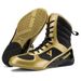Boxing Shoes Wrestling Shoes Soft Fitness Comfortable Non Slip Training Competition Shoes Indoor Training Shoes High Top Shoes_vogvips.com