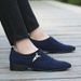 Men's business model British pointed pointed pointed pointed large casual shoes breathable foot canvas shoes Joker men's shoes Spring and Autumn Tide_vogvips.com