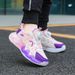 Hot Selling Boys Shoes Autumn New Mesh Breathable Rotating Button Basketball Shoes Girls Lightweight Sports Shoes_vogvips.com