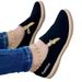 Women's Shoes Large Size Women's Shoes Summer New Women's Flat Zipper Casual Sports Shoes Rope Canvas Shoes_vogvips.com