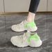 Women's Socks Elastic 2025 New Breathable Versatile Dad Sneakers Casual Running Shoes For Women_vogvips.com
