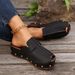 2025 Summer New Women's Large Baotou Thick Bottom Slippers Belt Buckle Decoration_vogvips.com