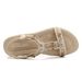 Ladies Bohemian Rhinestone Large Size Flat Sandals Women Beach Vacation Shoes_vogvips.com