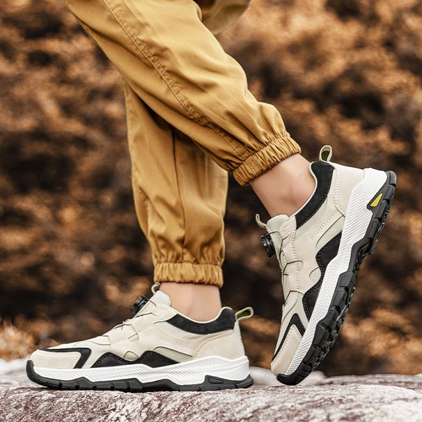Large Size Men's Shoes Outdoor Hiking Shoes Creek Walking Shoes Mountaineering Multi-functional Shoes_vogvips.com