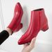 Chlsa Boots For Womn, Slip-Rsistant 2025 Nw Martin Short Pointd To, Chunky Hl, Innr Motorcycl Boots, Ins_vogvips.com