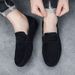 SHLIANG New Men's Driving Loafers Fashion Frosted Suede Slip-On Shoes Comfortable Casual Leather Shoes For Adults X0054_vogvips.com