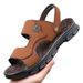 Men's Casual Slip-On Breathable Synthetic Leather Soft Bottom Anti-Slip Comfortable Dad Shoes Trendy Style PVC Material_vogvips.com