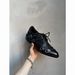 ShoeVault Thick-Soled Pointed Leather For Men And Women, Trendy Height-Increasing British Style Derby Shoes, Formal Business Niche_vogvips.com
